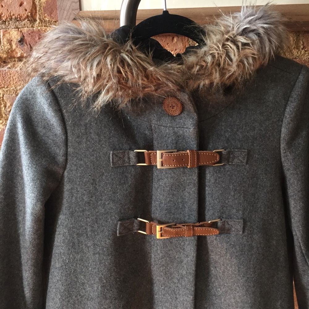 Wool coat from anthropologie